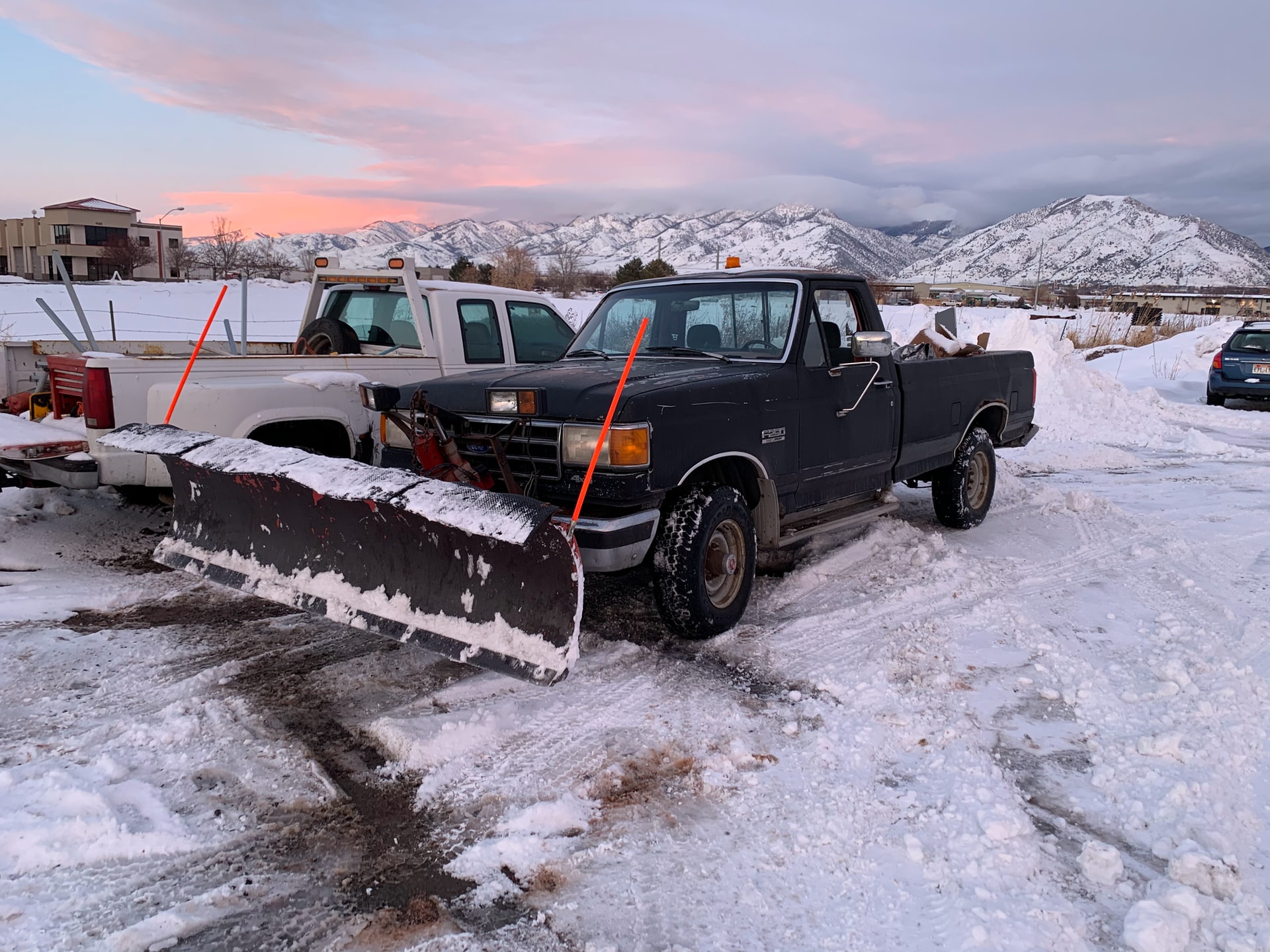 Snow plow representing a case involving breach of contract